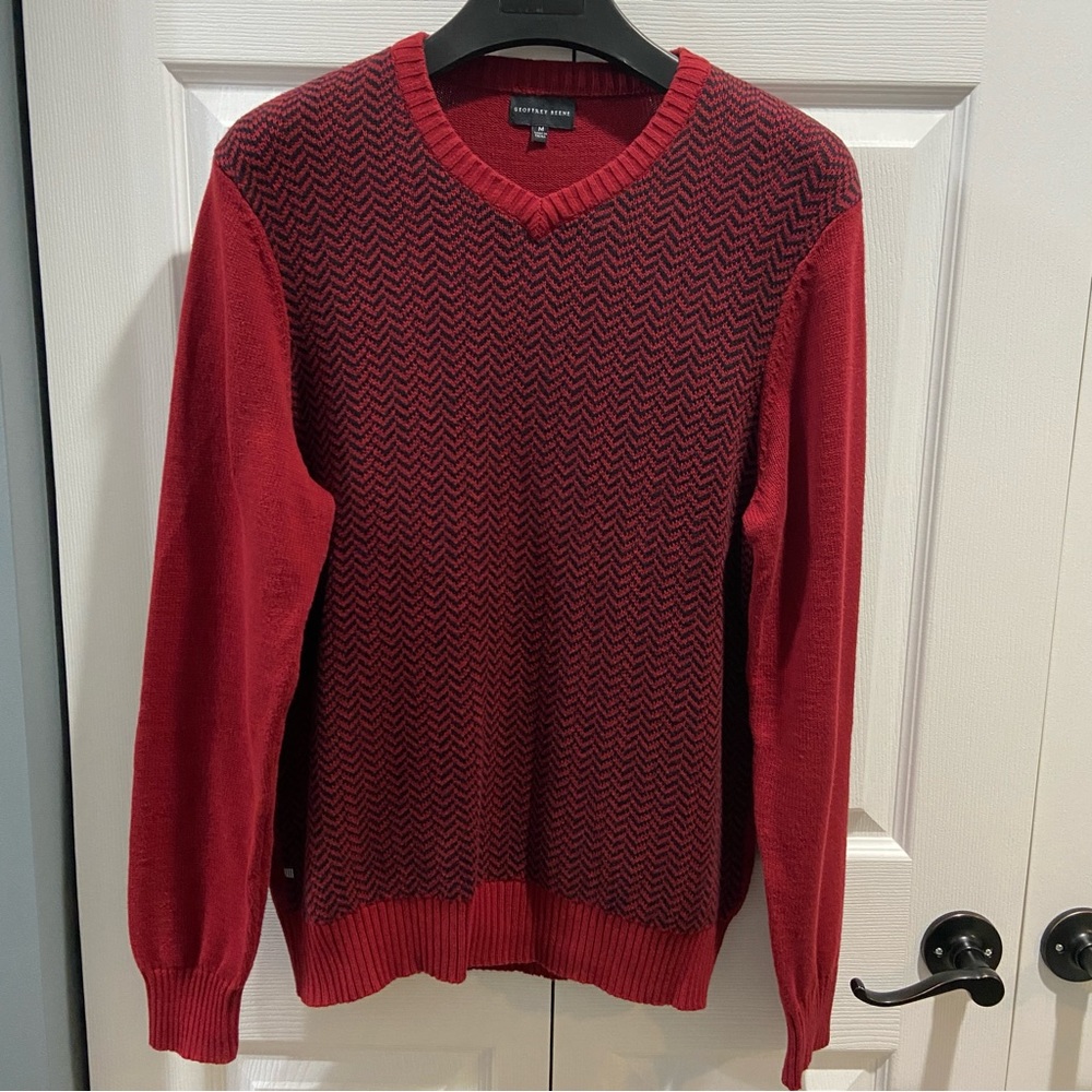 Geoffrey Beene V Neck Sweater